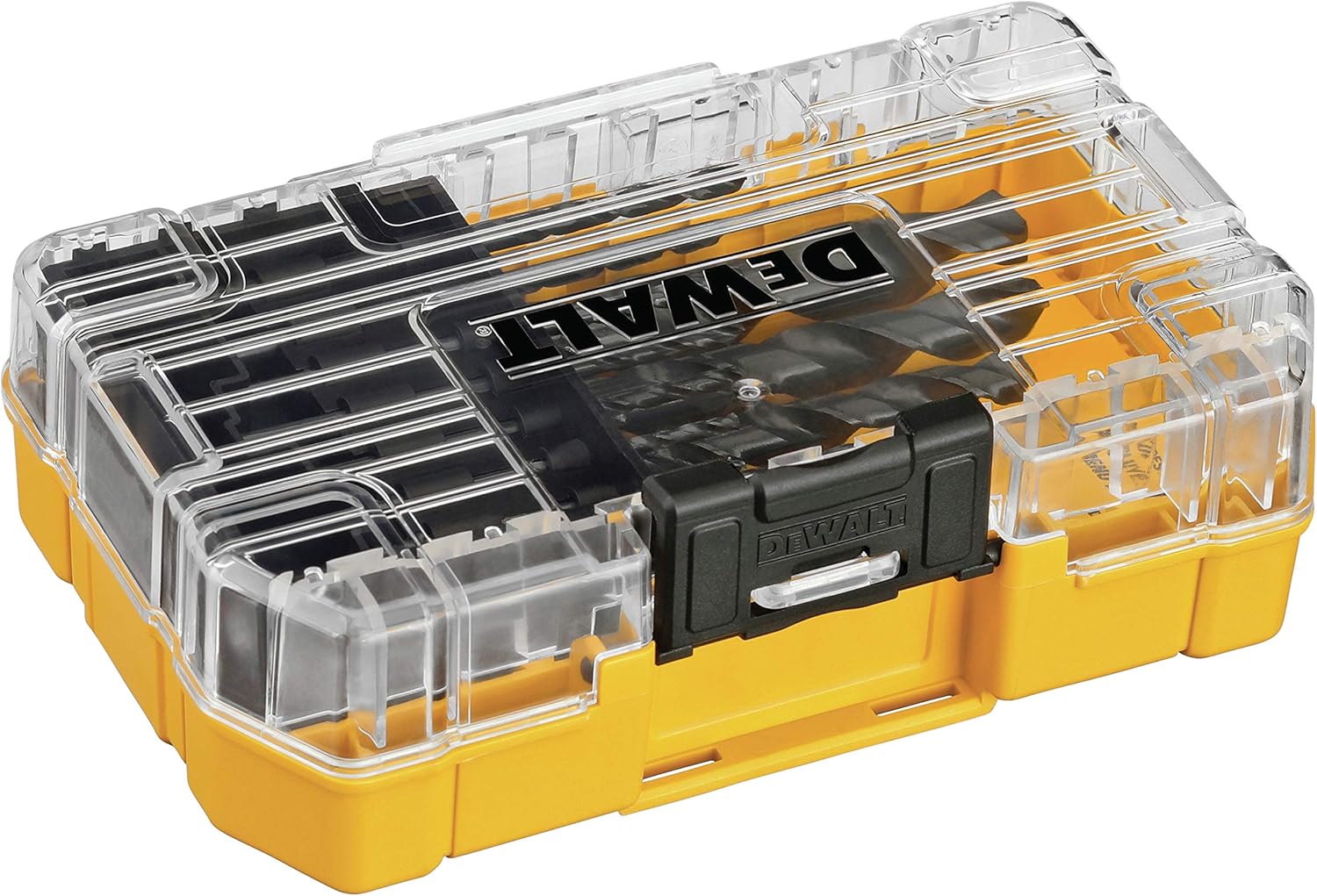 DEWALT DWA1184 14Piece Set Black Oxide Coated HSS Twist Drill Bit Set - - 