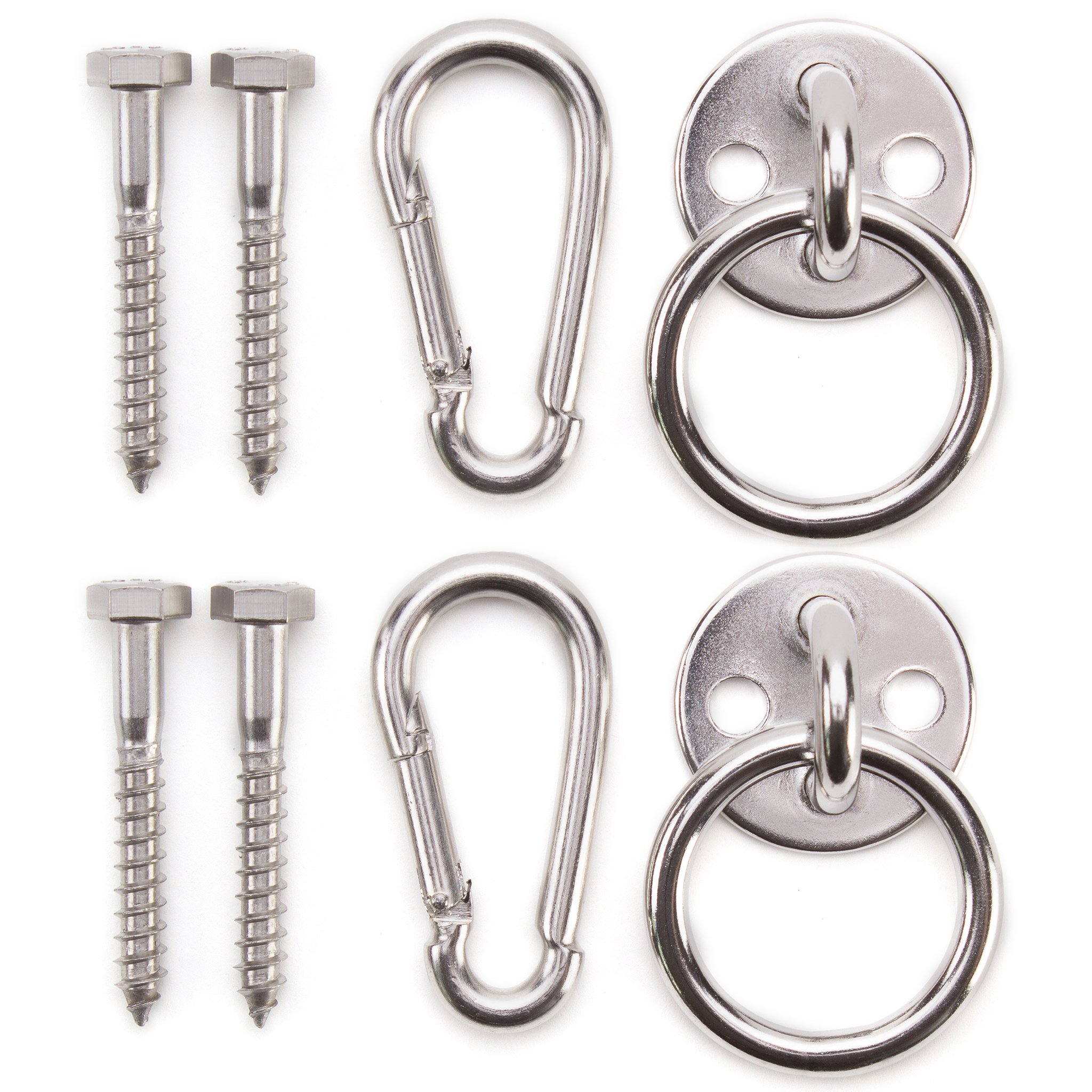 Amerigo Premium Hammock Hooks Hammock Hanging Kit 600 LB Capacity