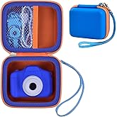 GWCASE Case Compatible with Seckton for MAVOKIS for ZUODUN for YEEHAO for HOOMOON for Goopow for GREENKINDER Kids Selfie Camera, Kids Digital Cameras Holder Container (Box Only)-Dark Blue