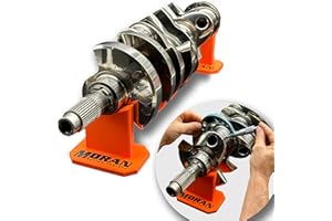 Moran Racing Engines Crankshaft Stands | Universal Fit | Chemical Resistant | Non-Slip Pads | Safely Supports Crankshaft | 1 Set of Stands
