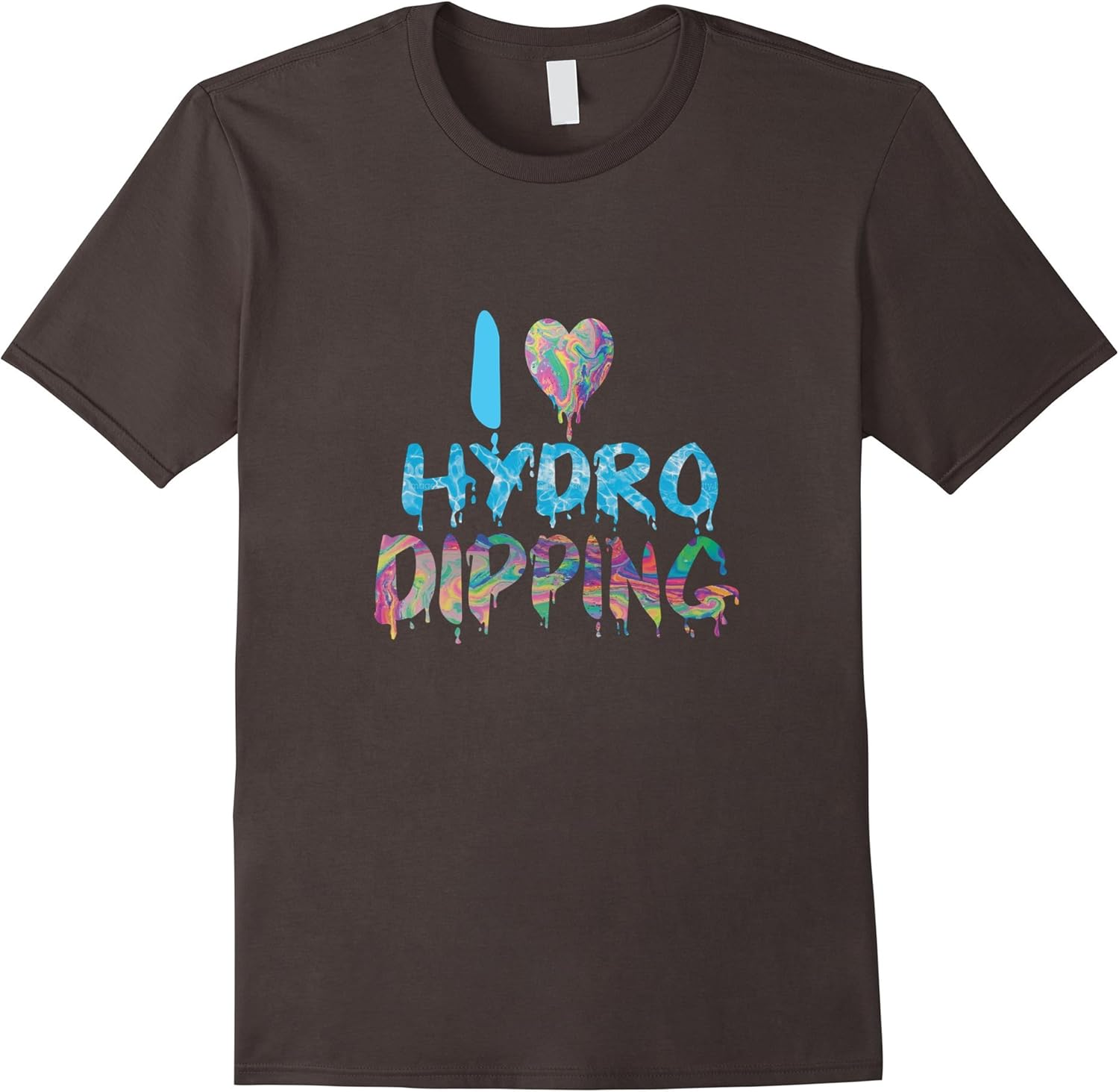 I Love Hydro Dipping Water Paint Swirl Marbling Art TShirt