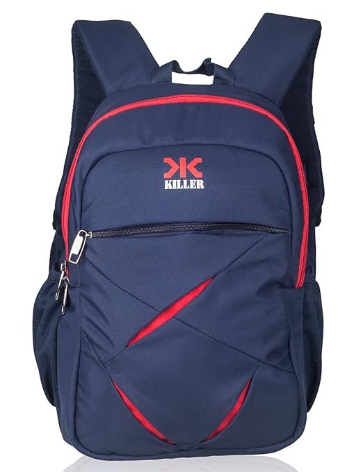 KILLER Polyester 27 Ltr Navy Blue Laptop Backpack