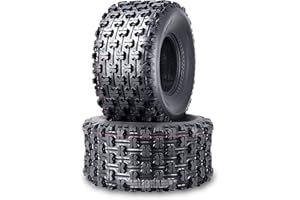 WANDA Set 2 Sport ATV Tires AT 22x10-9 22x10x9 P357 GNCC (Grand National Cross Country) Race Tire 0.71" Lugs 10263