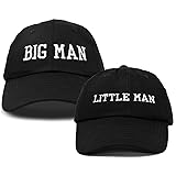 DALIX Big Man Little Man Hat Father Son Fun Cap in