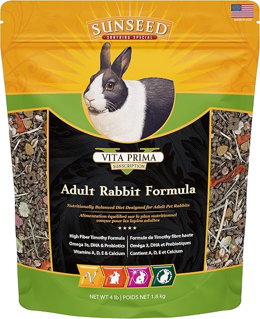 high fiber rabbit pellets