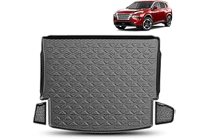 FIILINES Custom Fit for Trunk Mat Nissan Rogue 2021-2026 Cargo Mat Rogue Accessories All Weather Rear Cargo Liner Trunk Floor