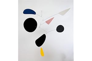 HANDMADE Blue Moon Rising Mobile | Midcentury Modern Hanging Mobile