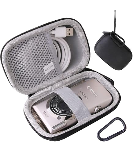 Amazon.com : BOVKE Case for Canon PowerShot ELPH 360 HS/IXY 650