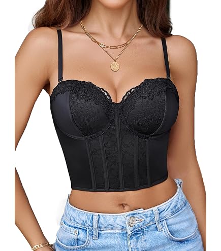 Generic Women's Bustier Corset Top Sexy Lingerie Fashion Going Out