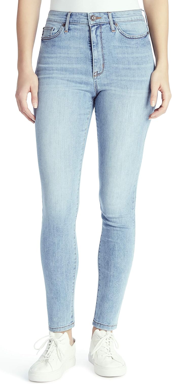 CHAPS Jeans Womens High Rise Skinny Full Length Jean Amazon.ca