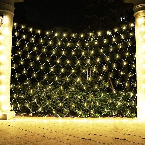 Buy A2Z LED Net Mesh Garland Window Curtain Christmas Lights Wedding