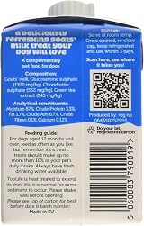Delamere Toplife Formula Dog Milk 200 ml Pack of 18 Goat's Milk + Glucosamine view 2