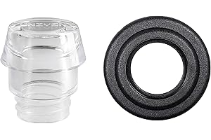 Univen Plastic Knob Top and Washer Ring Compatible with Farberware Yosemite Coffee Percolators