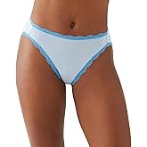 b.tempt'd womens Inspired Eyelet Full Coverage Hi Leg Brief Panty, 971219