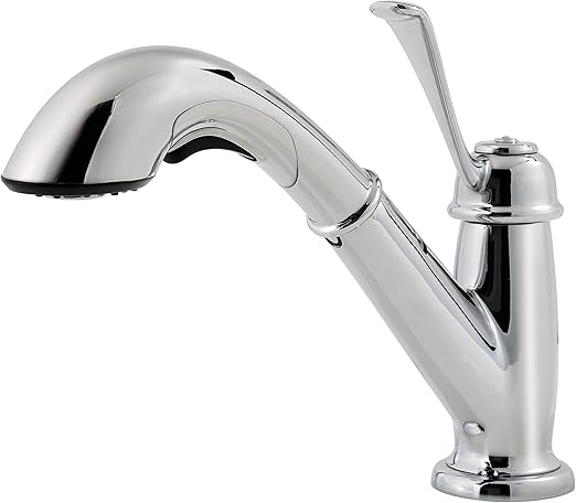 Pfister Bixby 1 Handle Pull Out Kitchen Faucet Polished Chrome