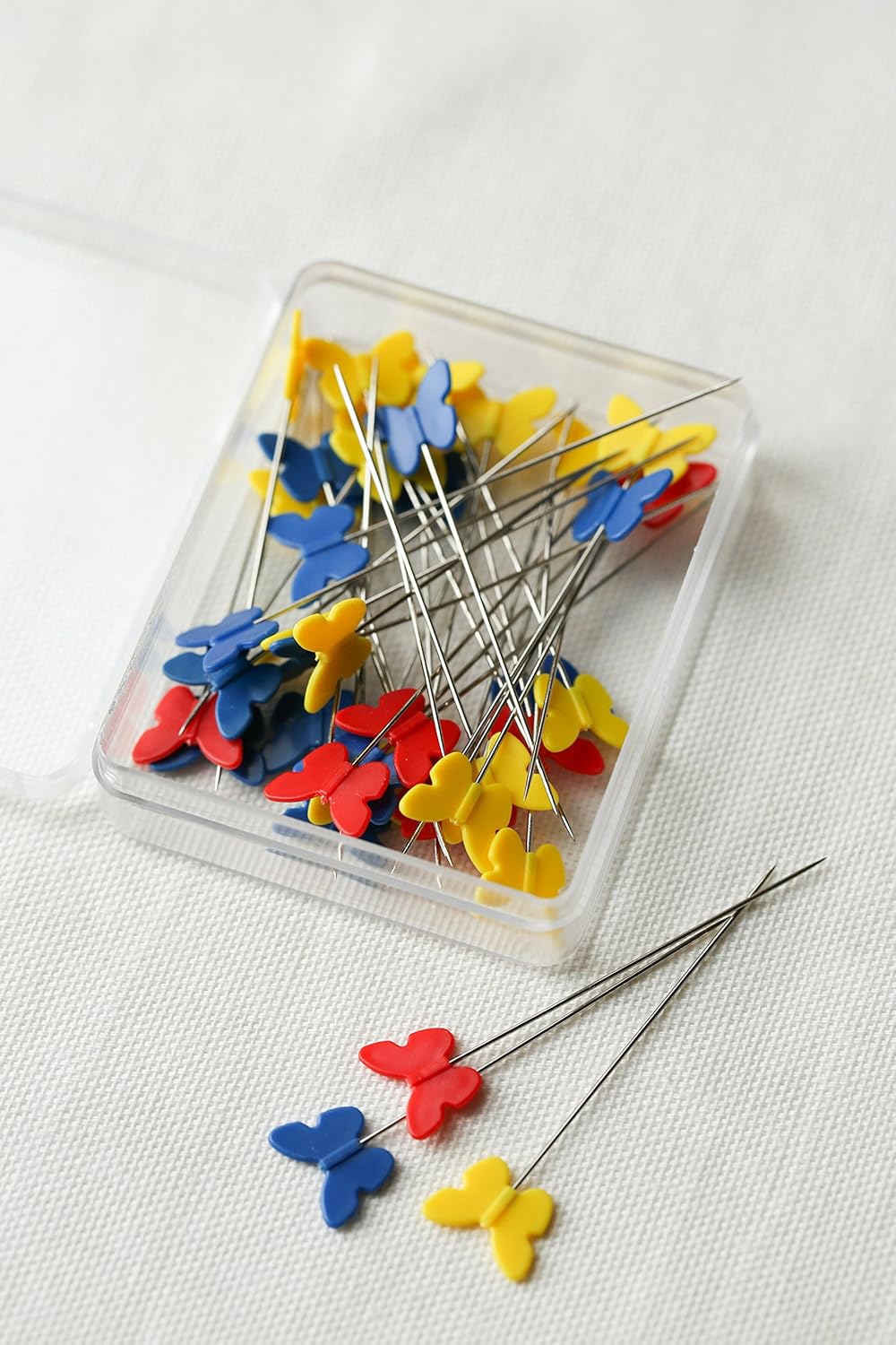 Sewing Notions Supplies 3 Pcs Multi Colour Pins Plastic Headed Extra Long Craft Pins Wheel Dress Making Sewing Straight Pins Daisy Pins Pincushions