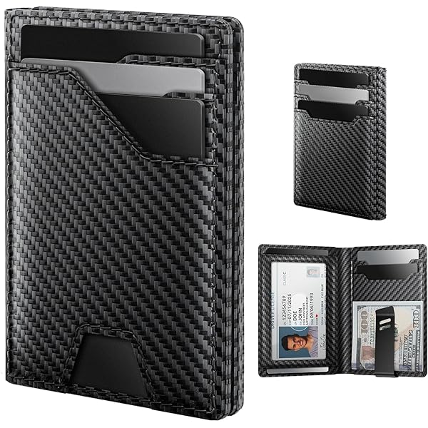 Billetera Air Tag, Funda Para Tarjeta Desplegable, Para Hombre, Bloqueo RFID, Cuero Genuino Superior, Inteligente, Minimalista, Capacidad De Tarjeta, Ventana De Identificación, Ranura Para Efectivo