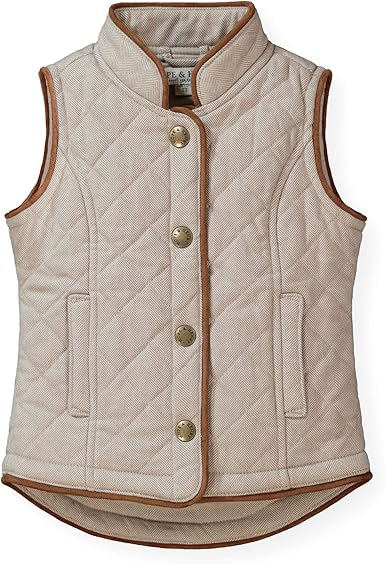 Amazon Com Hope Henry Girls Quilted Riding Vest With Snap