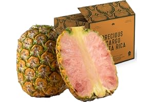 MELISSA'S Melissa’s Produce Pinkglow® Pineapple – Fresh, Naturally Pink Pineapple with Sweet Tropical Flavor – Packed with Lycopene & Vitamin C – Grown in Costa Rica, Hand Selected
