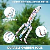 WORKPRO 4 Piece Garden Tools Set Stainless Steel Hand Tools with Ergonomic view 5