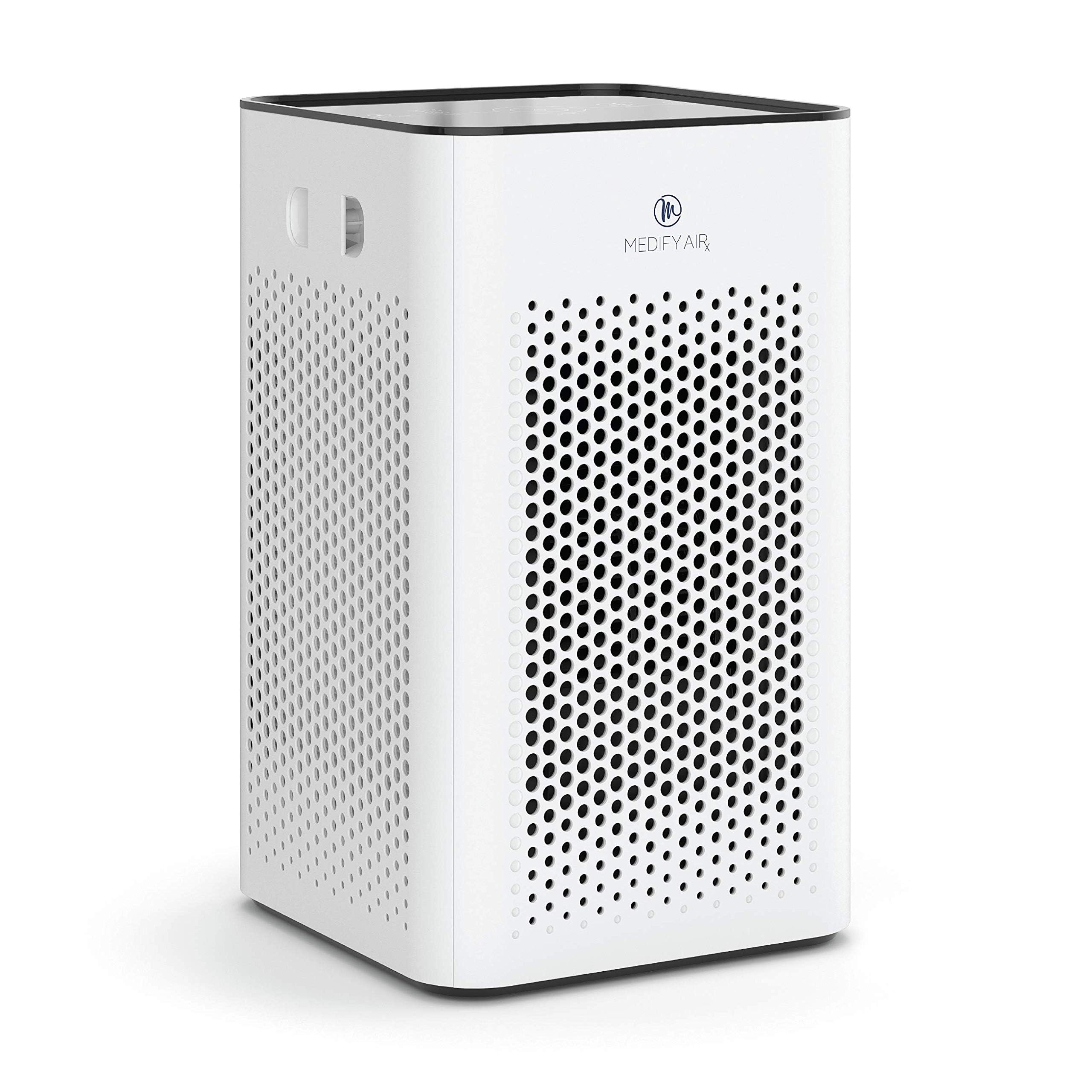 Photo 1 of Medify MA-25 Air Purifier with True HEPA H13 Filter | 825 ft² Coverage in 1hr for Allergens, Smoke, Wildfires, Odors, Pollen, Pet Dander | Removal to 0.1 Microns | White, 1-Pack