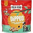 Milk-Bone Limited Edition Peanut Butter Dipped Honey Flavored Dog Treats, 10 Ounce