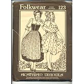 Folkwear Austrian Dirndl Dress #123 Renaissance Blouse Apron Skirt Bodice Sewing Pattern (Pattern Only) folkwear123