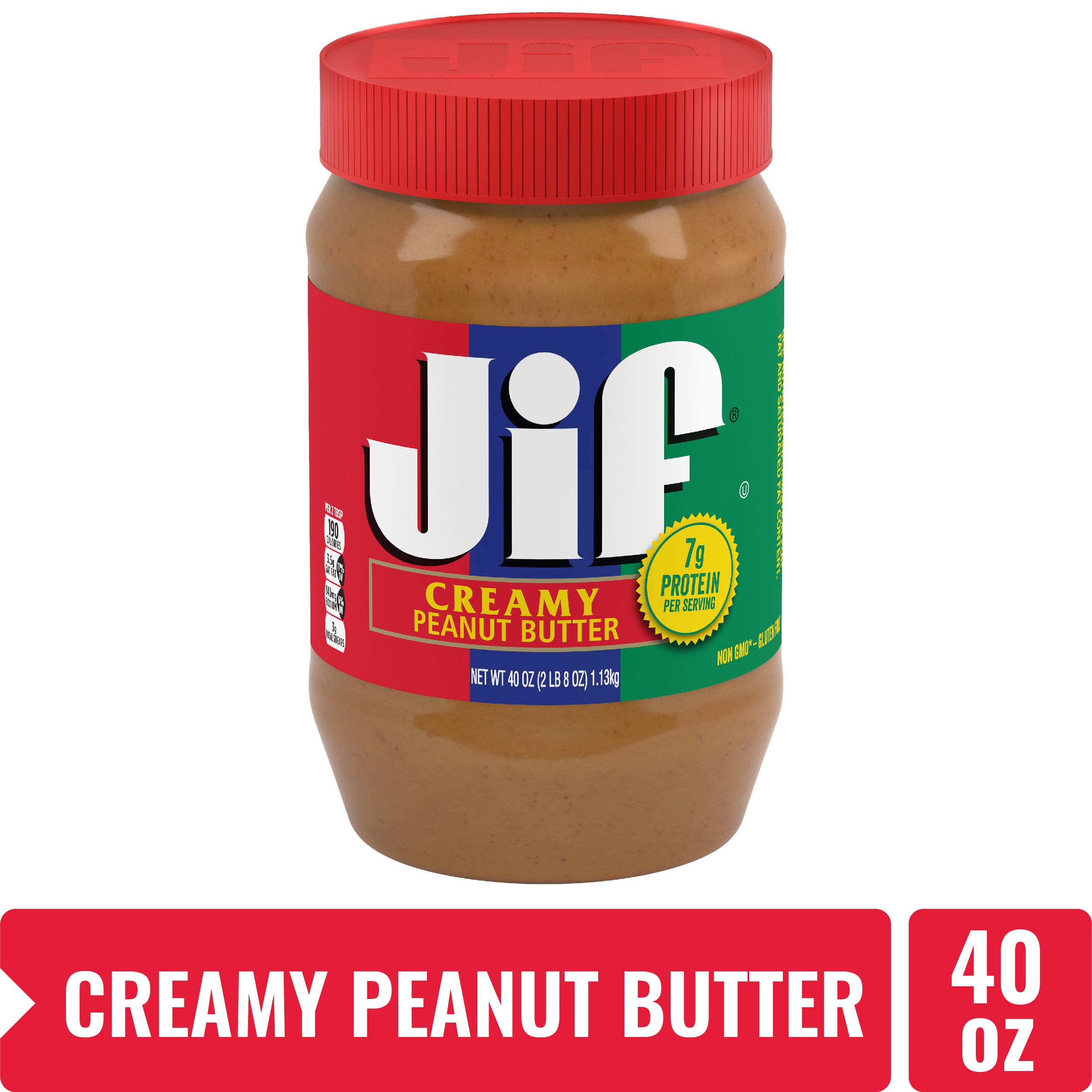 Jif Creamy Peanut Butter, 40 Oz Buy Online in UAE. jif Products in