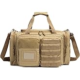 INSSTUID Gun Range Bag for Handguns and Ammo Tactical Pistol Case Shooting Range Duffle Bags Large Handguns Magazine Ammo Gear Accessories Pouch for Hunting Shooting Range Sport