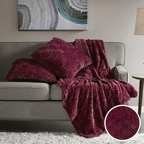 Burgundy Throw Pillows: Amazon.com