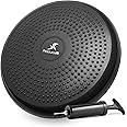 ProsourceFit Core Balance Disc Trainer, 14” Diameter with Pump for Improving Posture, Fitness, Stability