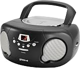 Groov-e Original Boombox & Kids Story CD Bundle Portable CD Player Radio view 2