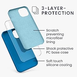 kwmobile Case Compatible with Apple iPhone 13 Case