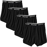 Bolter Men's 4 Pack Performance Boxers Shorts