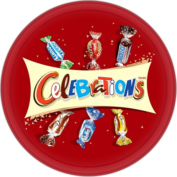Celebrations Mini Size Chocolate Bars, 435 Grams Amazon.ca Grocery