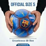 Hy-Pro FC Barcelona Official Signature Football Size 5 with Metallic Finish view 3