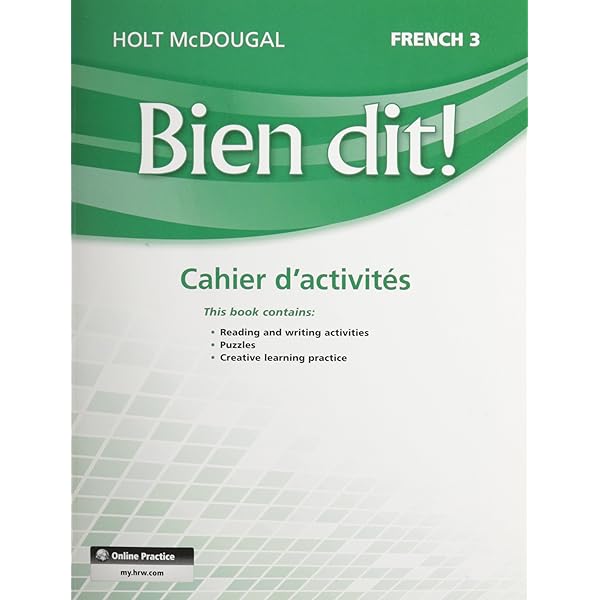 Amazon.com: Bien Dit!: Vocabulary and Grammar Workbook