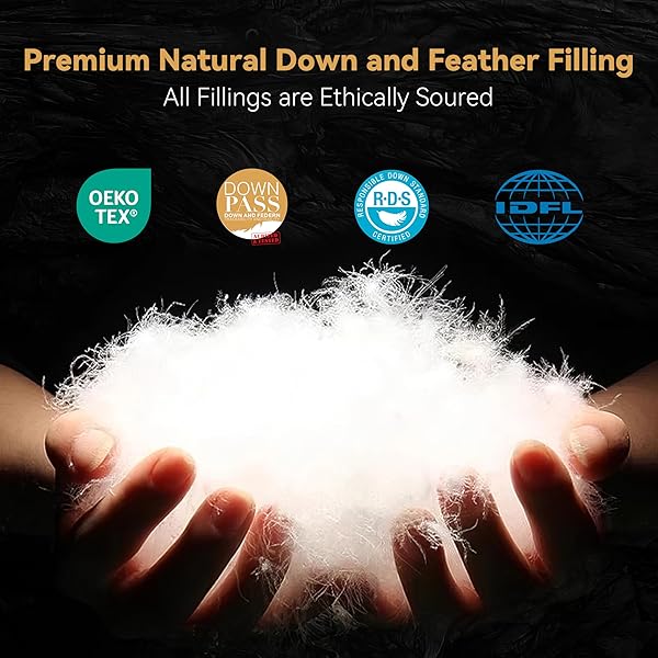 SNOWMAN EXTRA-SOFT DOWN BLANKET QUEEN, LIGHTWEIGHT DOWN COMFORTER WITH 8 CORNER TABS, COOLING BED COMFORTER FOR HOT SLEEPERS, 18OZ FILL WEIGHT AND NOISELESS DOWN PROOF FABRIC (WHITE, 90″X90″)