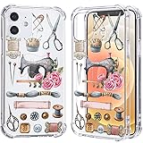 LuGeKe Mom Sewing Machine Print Case for iPhone