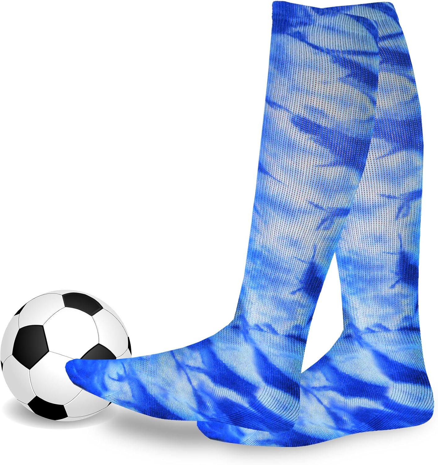 Soxnet Cotton Unisex Soccer Sports Team Socks 3 Pack: Clothing