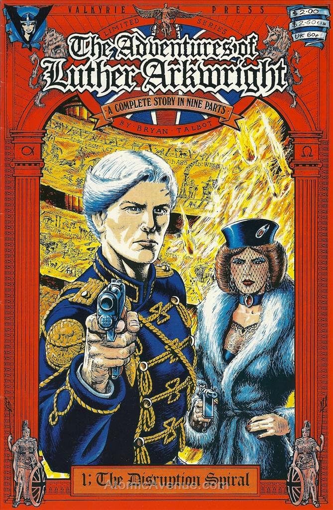 Amazon Com Adventures Of Luther Arkwright The Valkyrie 1 Fn Valkyrie Comic Book Entertainment Collectibles
