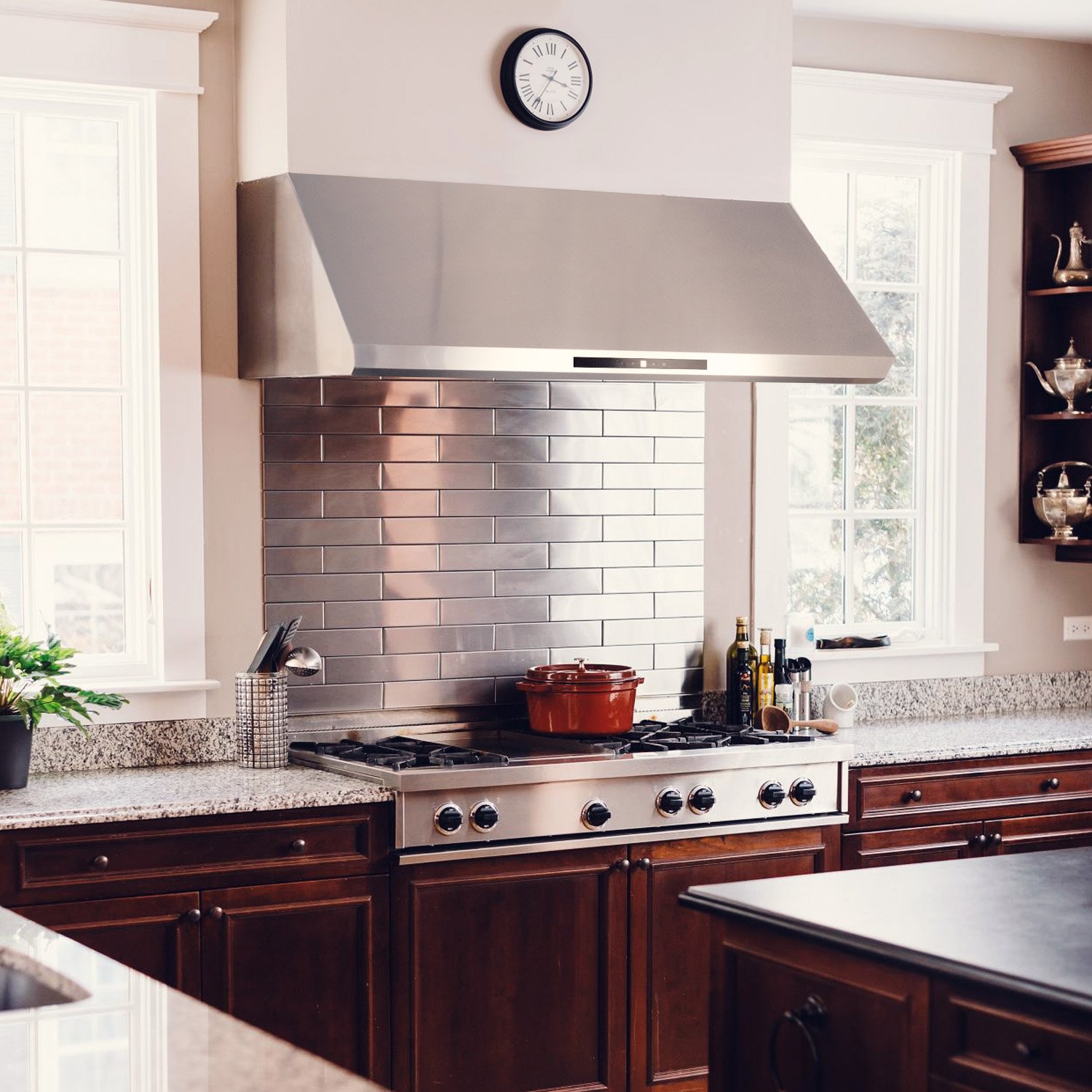 Cosmo COS18U48 Under Range Hood 1000 CFM Ductless Convertible