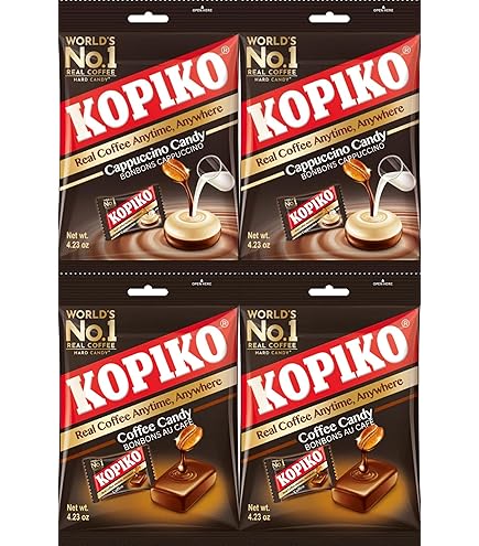 Kopiko Cappuccino Candy in Jar 800g/28.2oz : Amazon.ca: Grocery