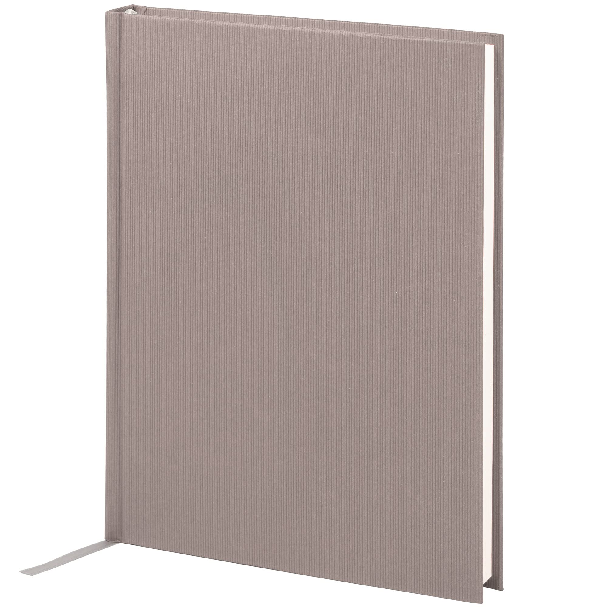 Rössler Papier 1882452491 - S.O.H.O. Notitieboek DIN A5, 192 gebonden pagina's, Taupe, 1 stuk