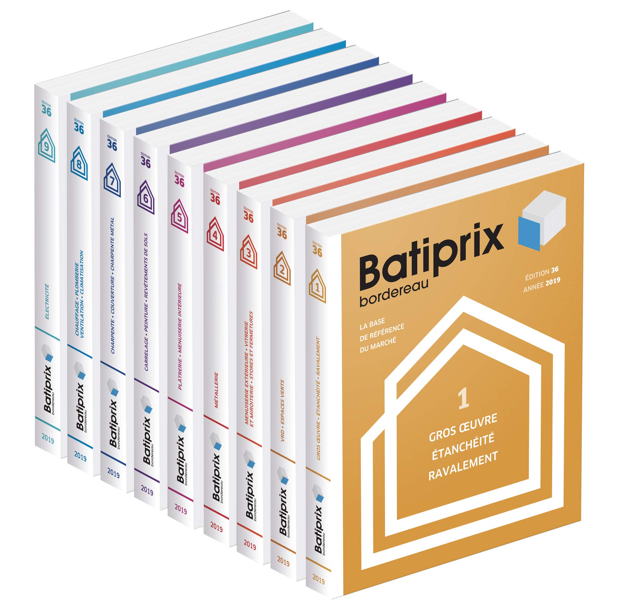Amazon Fr Batiprix Bordereau 9 Volumes Le Moniteur Livres