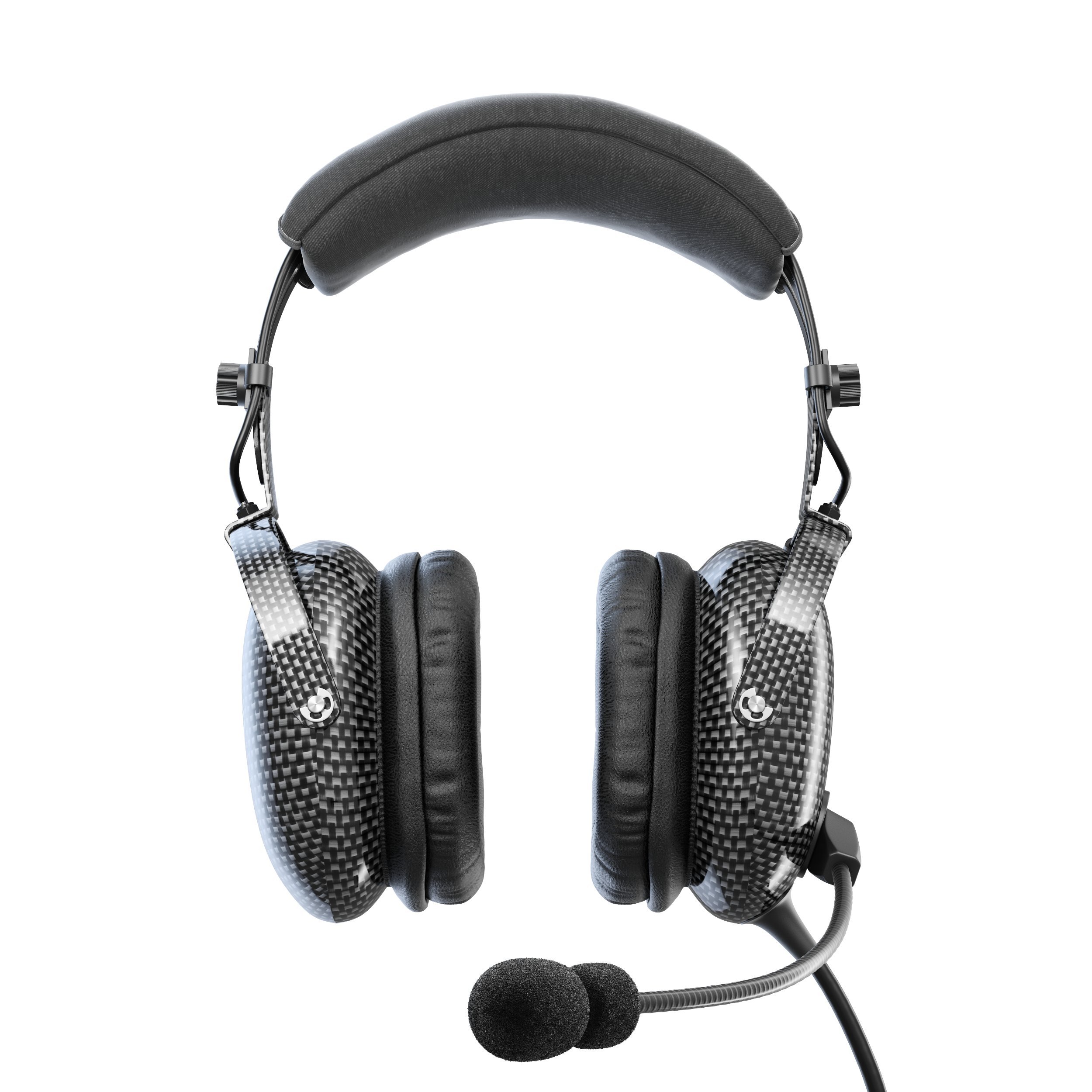 Faro G3 ANR Aviation Headset (Active Noise Reduction) Carbon Fiber Premium Pilot Headset with Bluetooth