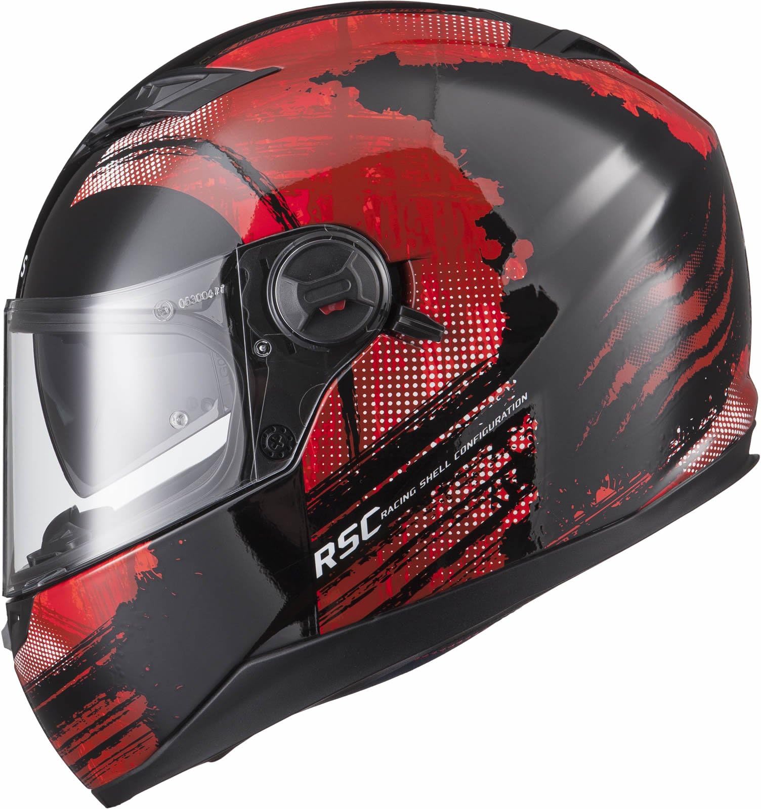 Agrius Rage SV Claw Motorcycle Helmet XL Gloss Black/Red