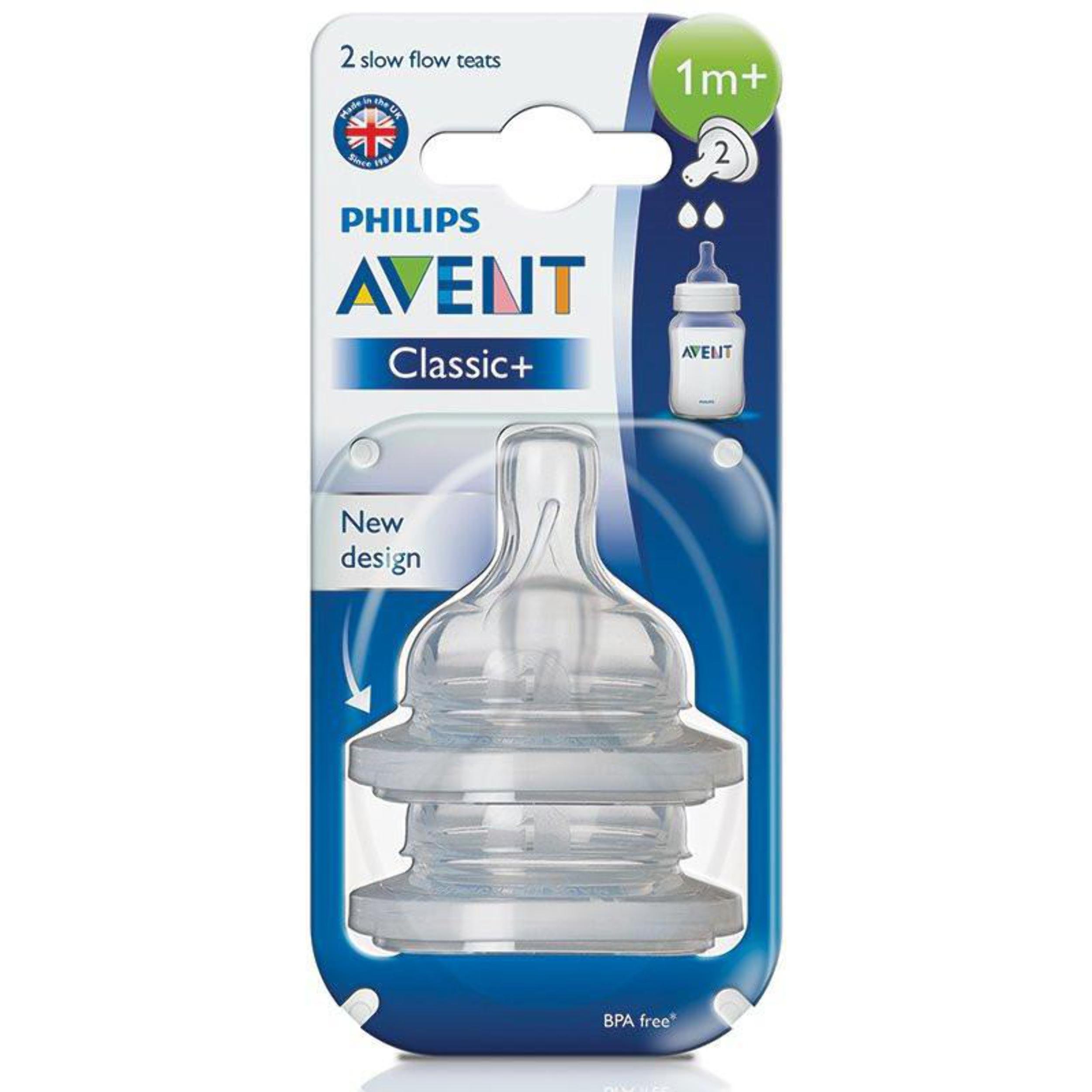 Philips Avent Classic+ TEATS 1 Month +