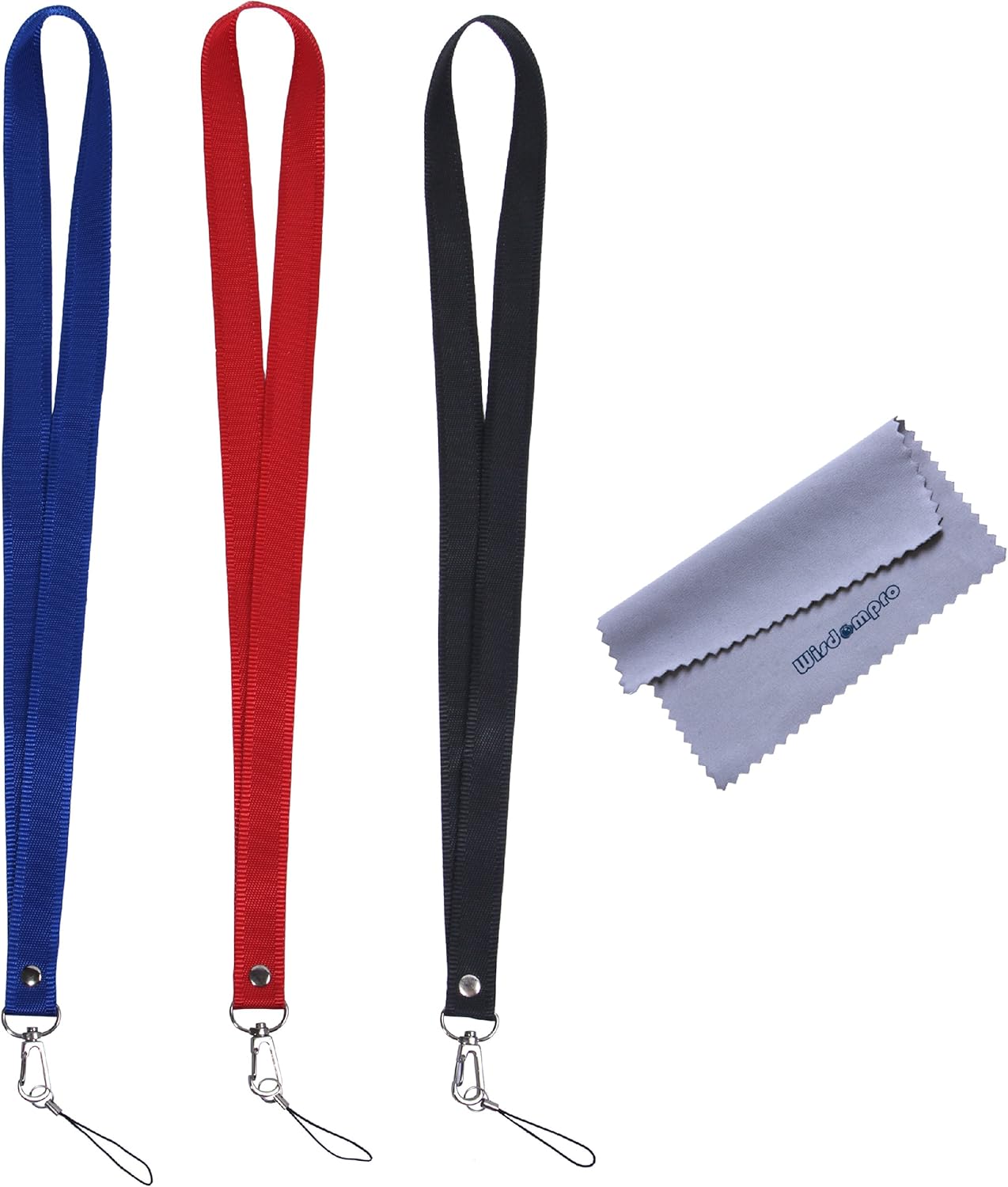 wisdompro 3 Pcs Office Lanyard