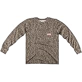 Mooselander - Men's Patriotic T-Shirt, Realtree and Mossy Oak Camo T-Shirt for Men, Hunting Apparel with USA Flag Embroidery